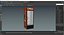 3D model Fanta Fridge