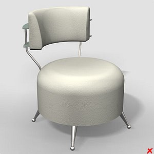 armchair chair 3d model