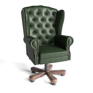 Chair of President Volodymyr Zelenskyi 3D model