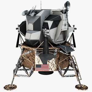 Apollo Lunar Module 3D model