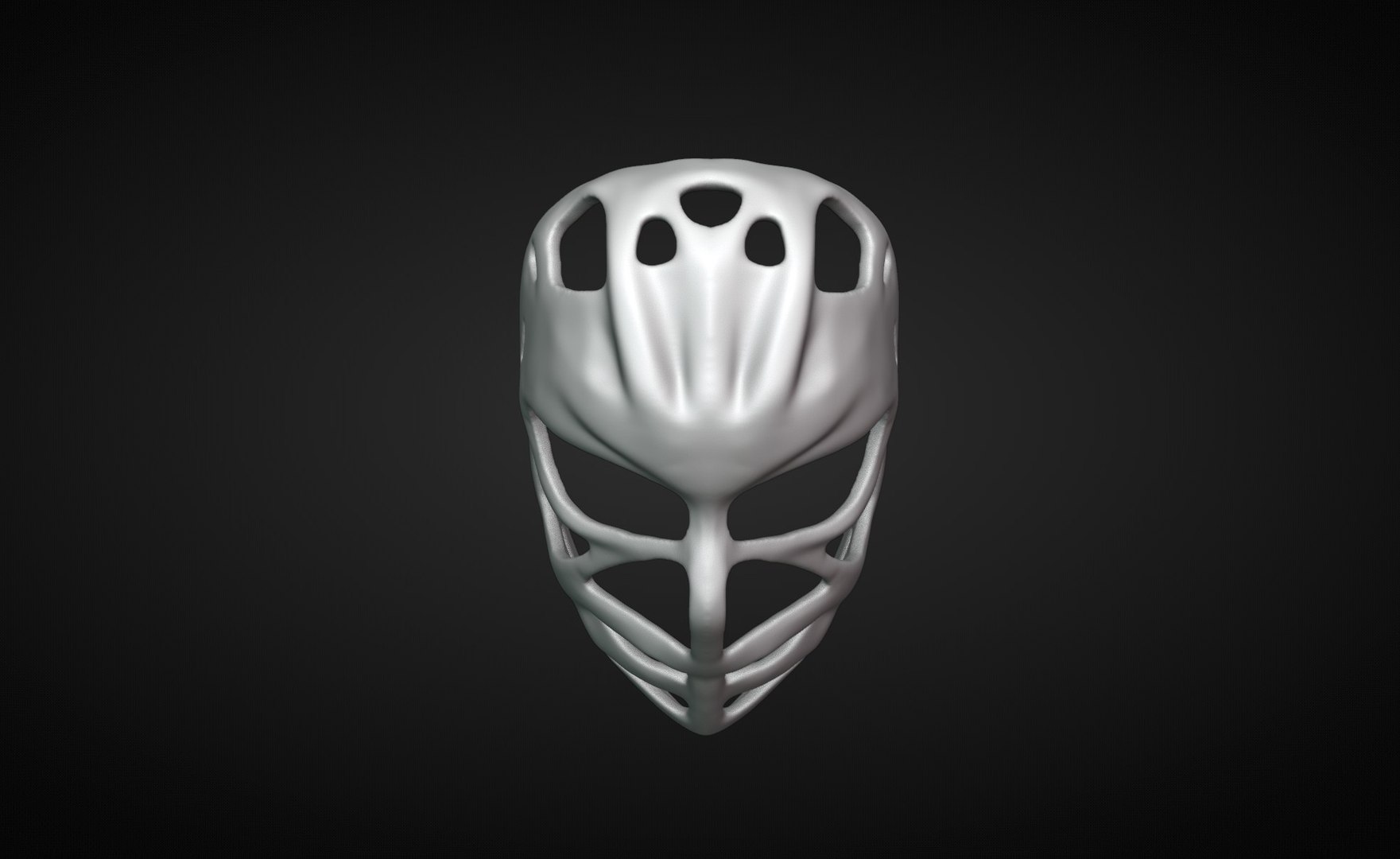 Vintage Hockey Goalie Mask 3D model https://p.turbosquid.com/ts-thumb/jN/49Rwia/1L/5kendrydenpretzelhockeymask/jpg/1790235131/1920x1080/fit_q87/b85d4b010413011cb959d38ce3b65ca294f0254a/5kendrydenpretzelhockeymask.jpg