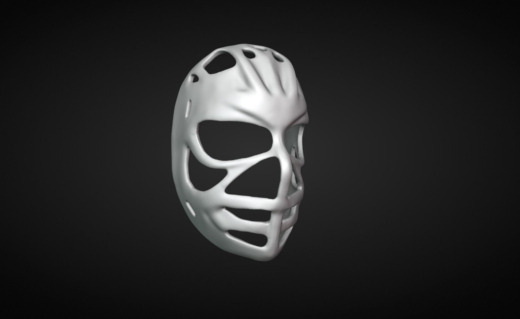 Vintage Hockey Goalie Mask 3D model https://p.turbosquid.com/ts-thumb/jN/49Rwia/BI/7kendrydenpretzelhockeymask/jpg/1790235132/1920x1080/fit_q87/4963dbec218a90d430fce34815cff0b48624b133/7kendrydenpretzelhockeymask.jpg