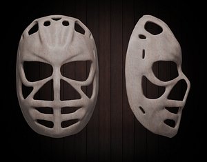 Vintage Hockey Goalie Mask