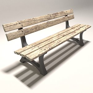 architectural bench 3d 3ds