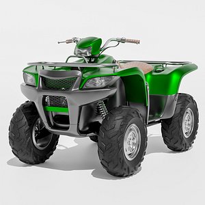 3D ATV Quad Bike model