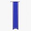 Blue Banner 3D model