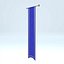 Blue Banner 3D model
