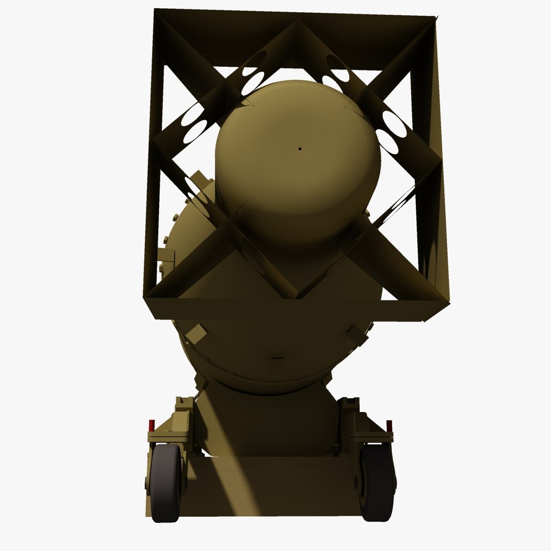 3d Model Littleboy Atom Bomb