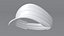 Cappellino con visiera bianco