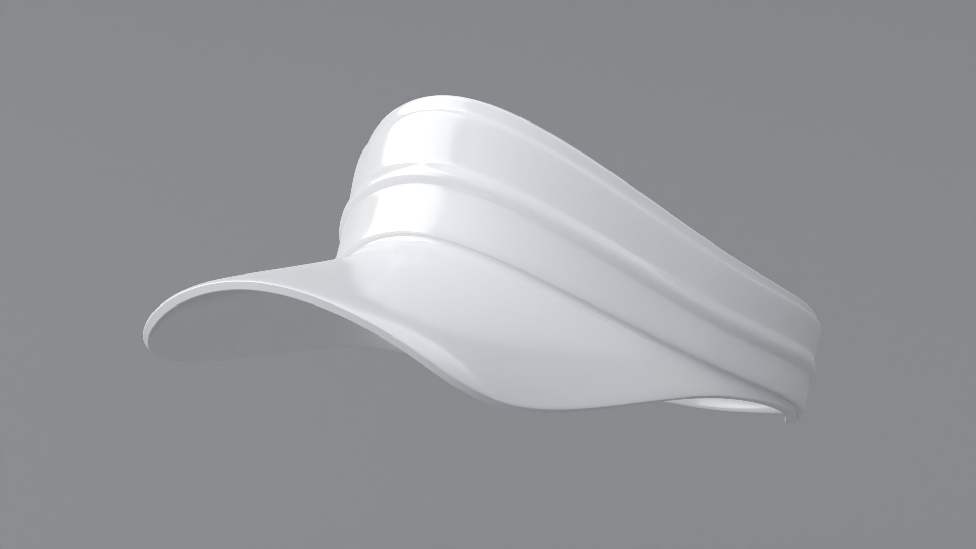 3D Visor Cap White model https://p.turbosquid.com/ts-thumb/jN/AUPMH1/w7/30000/jpg/1775335378/1920x1080/fit_q87/b70539b9698e3cddf7554c624b60b899c83f22bd/30000.jpg