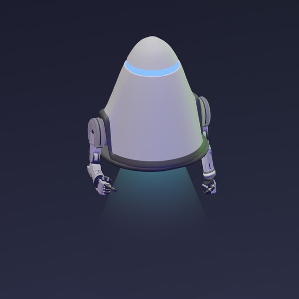 modelo 3d robot asistente - TurboSquid 2090500