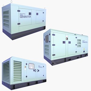 3D model Diesel Generators v8
