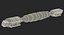 Anodisiertes Ram-Hydraulikzylinder-6-Sci-Fi-3D-Modell