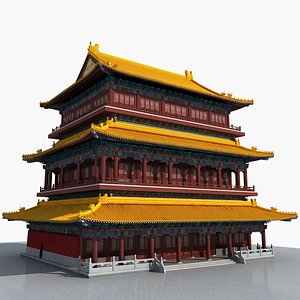 Building of Chinese Ancient City model