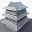 Gebäude der chinesischen antiken Stadt