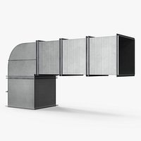 Modular Industrial Ventilation Duct