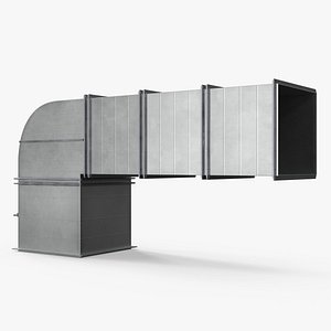 Modular Industrial Ventilation Duct