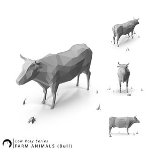 3D model stylized animal