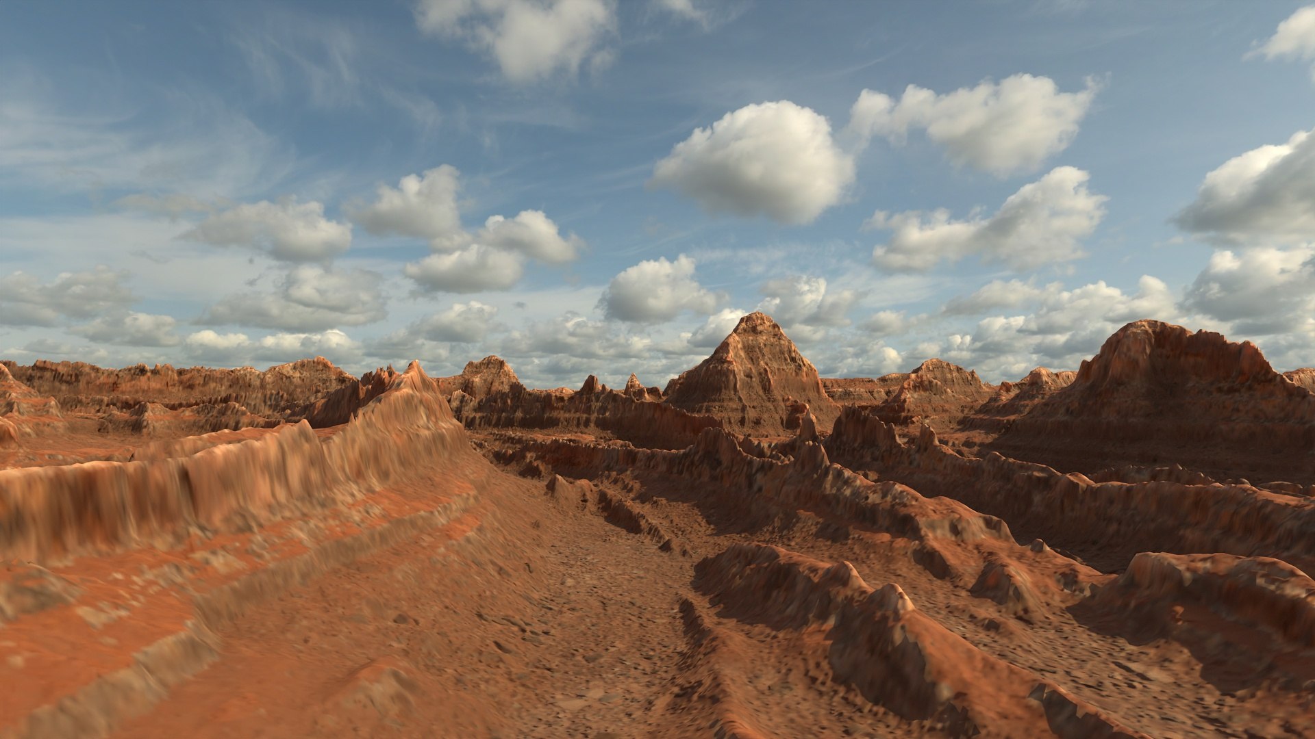 Alien Fantasy Terrain 3D Model - TurboSquid 2326855