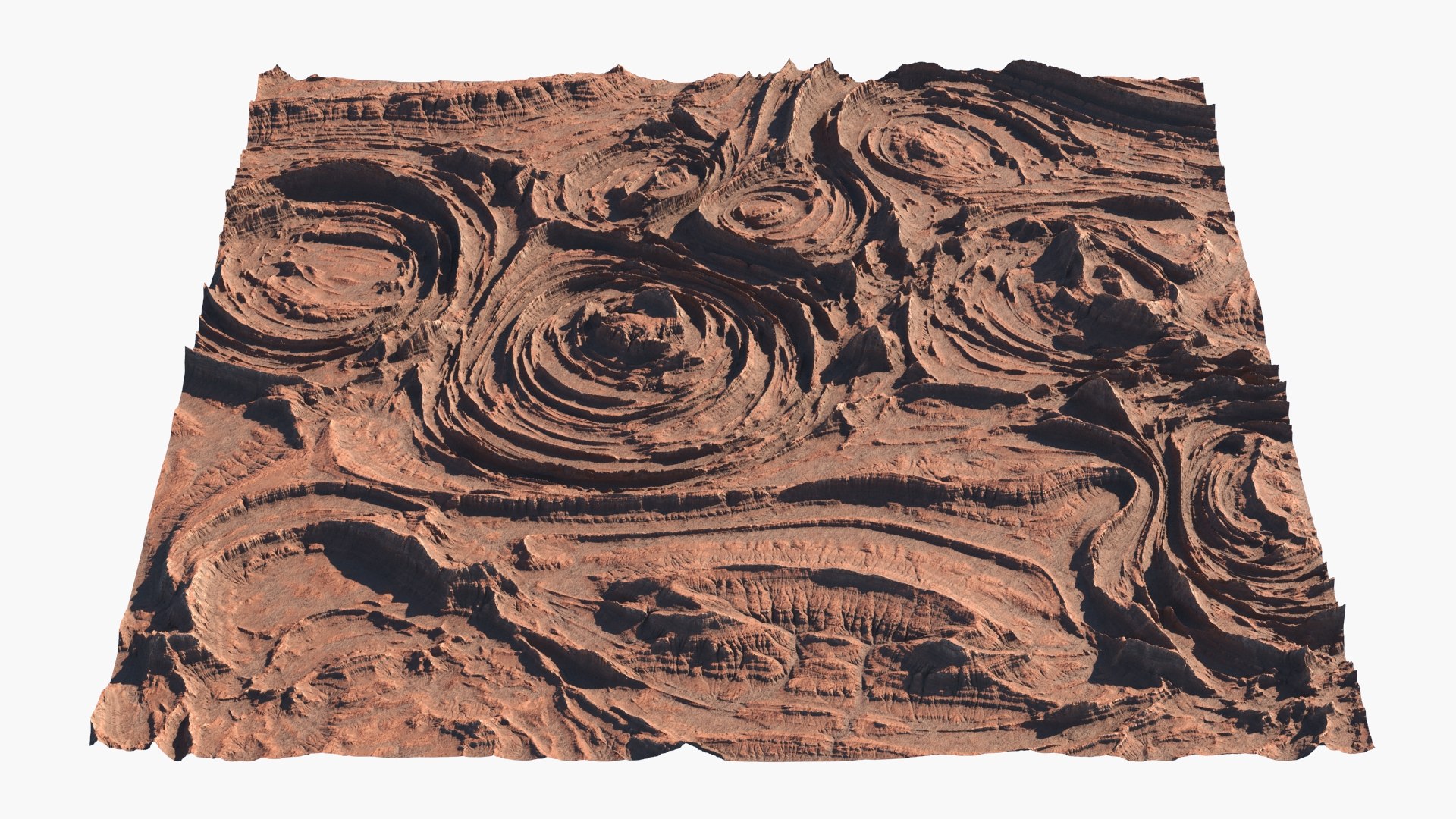 Alien Fantasy Terrain 3D Model - TurboSquid 2326855