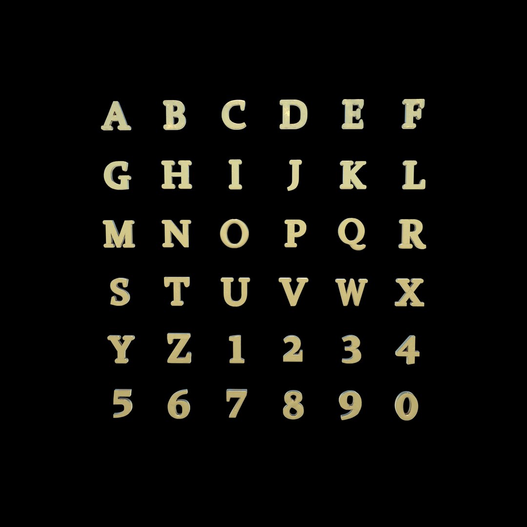 3D Alphabet A to Z 3D model https://p.turbosquid.com/ts-thumb/jN/RWpTfc/VJ/alphabetatoz_1/jpg/1735727071/1920x1080/fit_q87/07c6ef42cd68555002978e73448c66b0ef56c3e9/alphabetatoz_1.jpg