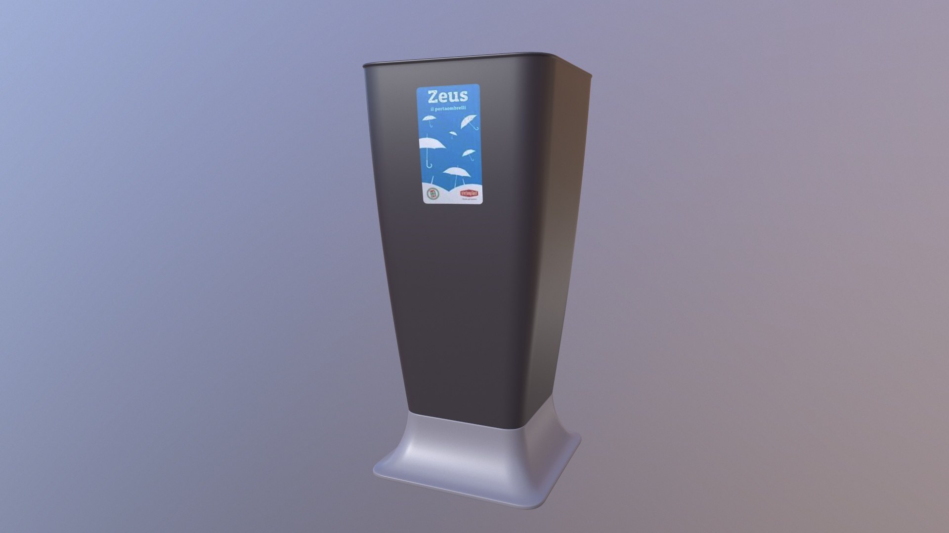 Umbrella Stand Model TurboSquid 2142324