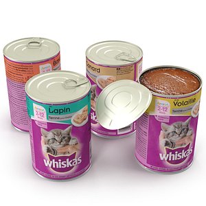 cat food 3d model