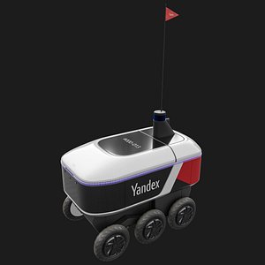 3D yandex rover robot model