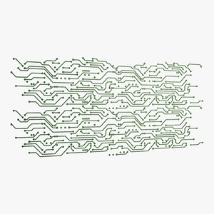 Electronic Circuit Board Pattern M 1