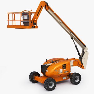JLG 600AJ Telescopic Boom Lift Cherry Picker Rigged