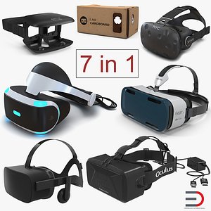 3D virtual reality goggles 3