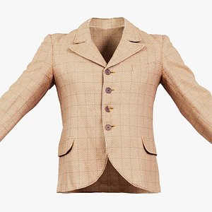 Suit H Vest Remastered 3D