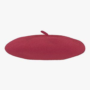 Wool French Beret Bordeaux
