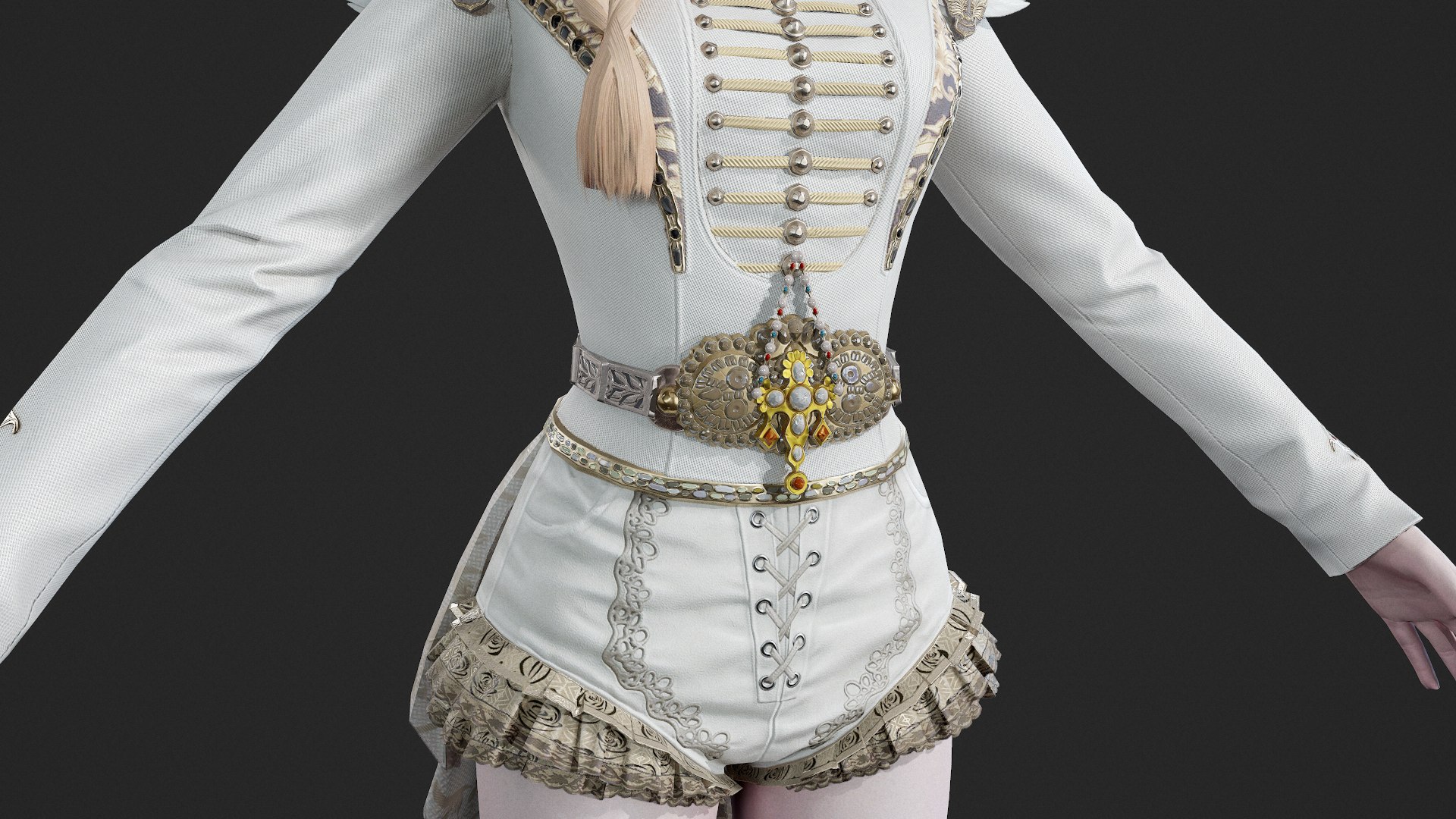 Beauty Princess 3D Model - TurboSquid 2145700