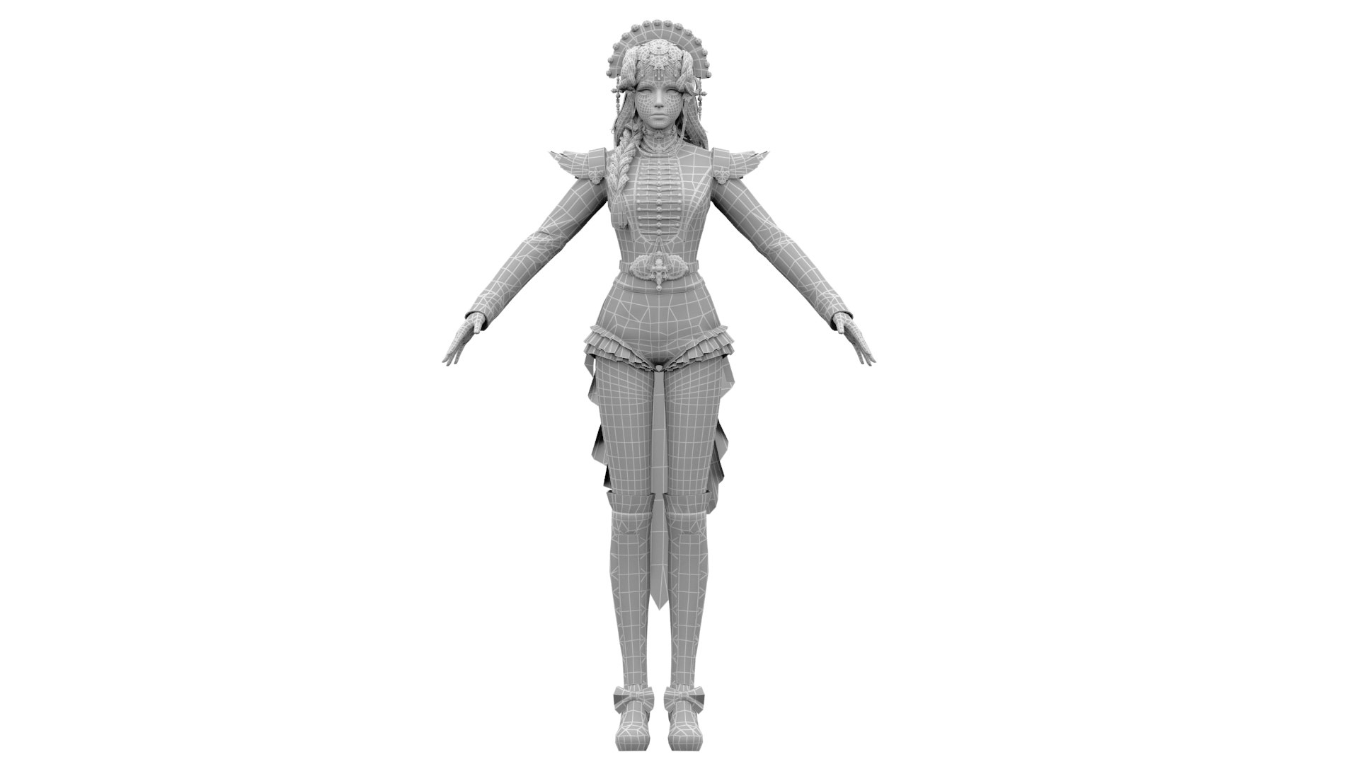 Beauty Princess 3D Model - TurboSquid 2145700