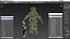 Francotirador en Leaf Ghillie Suit T-pose