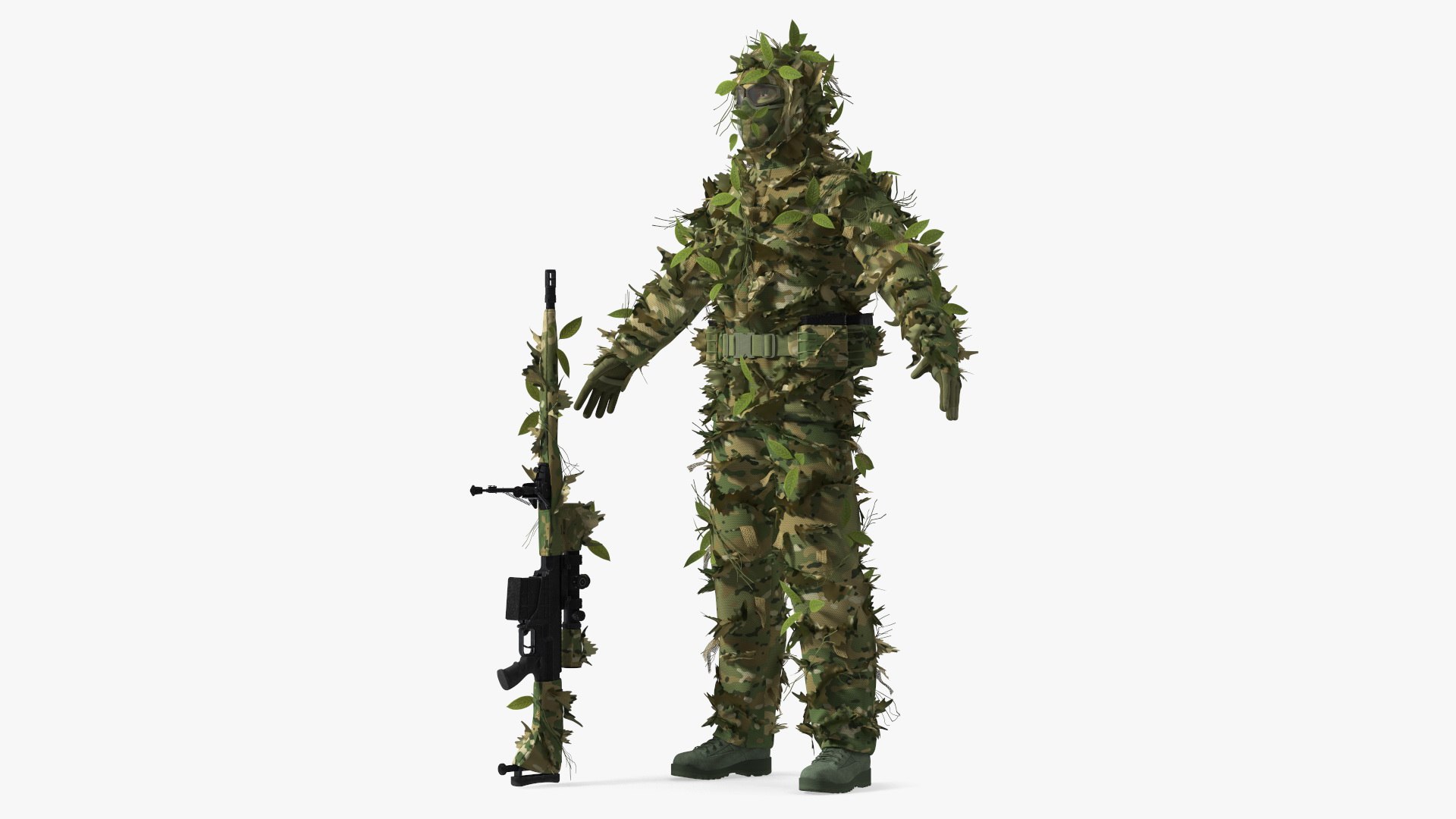 Sniper Positions Collection 3D model preview