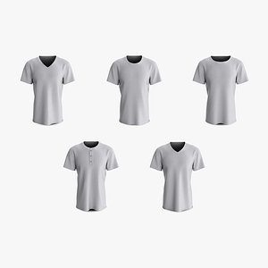 3D cotton male t-shirts short