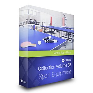 Sport Equipment 3D Models Collection  Volume 88 Mental Ray