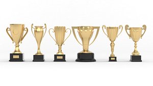 3D model Trophy Cup Collection