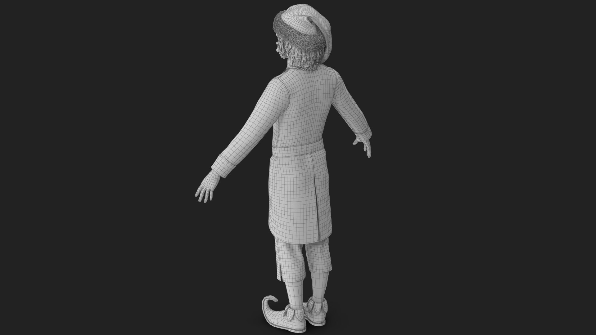 3D Christmas Elf Male 4 model https://p.turbosquid.com/ts-thumb/jN/mL5JWt/NL/wireframe_05/jpg/1755434135/1920x1080/fit_q87/4c0f0d2b19a6122858c3381f9f4a394d1464c2ed/wireframe_05.jpg