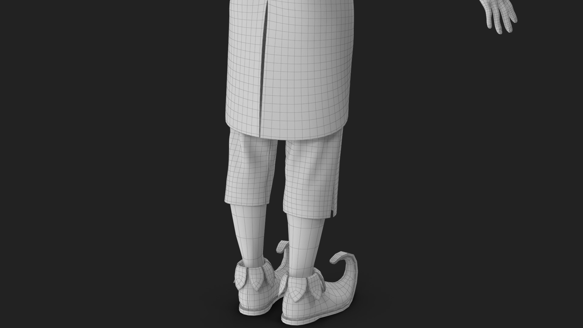 3D Christmas Elf Male 4 model https://p.turbosquid.com/ts-thumb/jN/mL5JWt/Ql/wireframe_13/jpg/1755434174/1920x1080/fit_q87/e318c2e20431922169b21d1fb2ce2496936c6d6f/wireframe_13.jpg