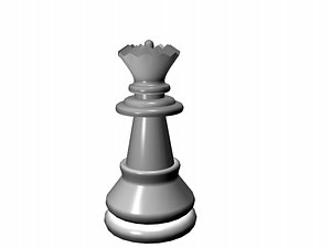 3D Printed LOW POLY 3D CHESS by marceltorigami