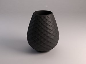 3D ceramic vase model