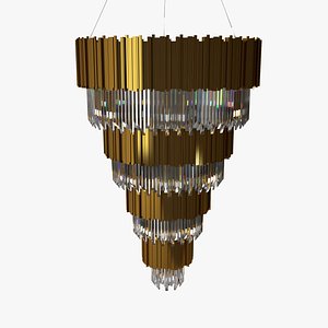 3D luxxu empire chandelier