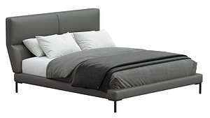 3D Blanche Laval Bed design by Viktoria Kameneva