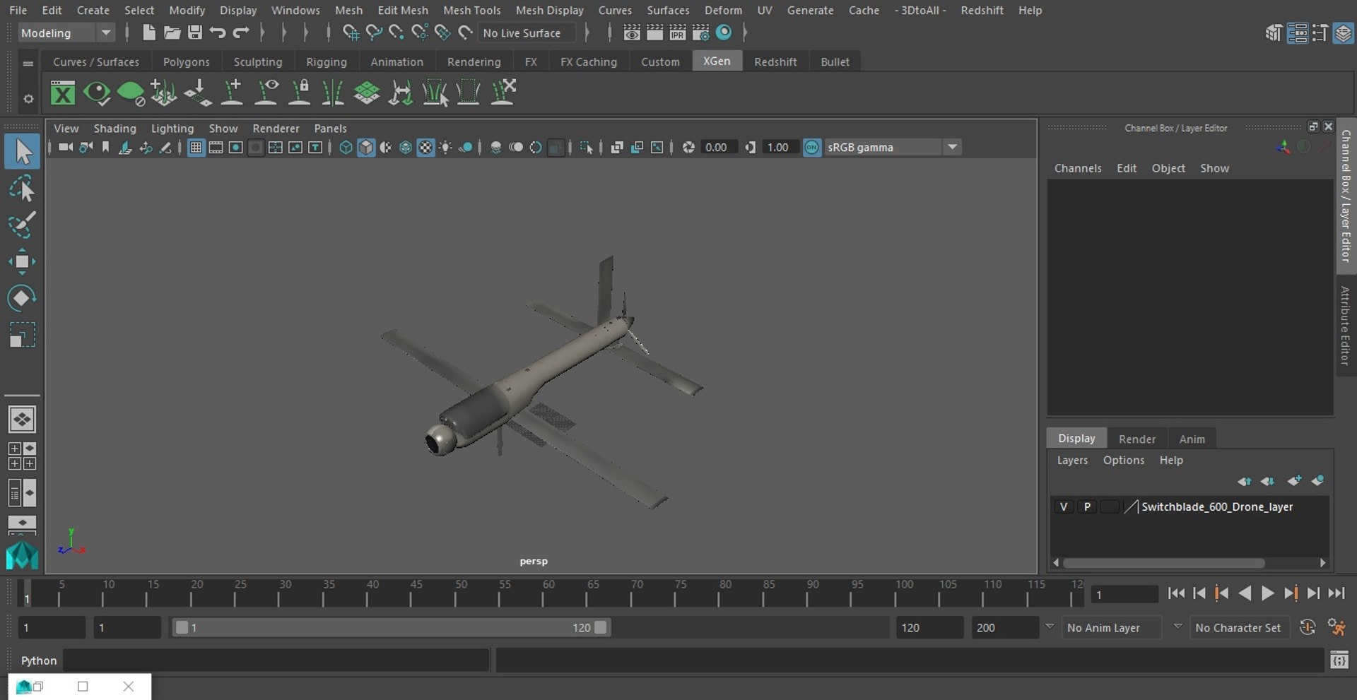 Switchblade 600 Drone 3D model https://p.turbosquid.com/ts-thumb/jN/ymBnkD/Wz/switchblade600dronevray3dmodel032/jpg/1662661747/1920x1080/fit_q87/d2faf5e153f371398a13f7f8a9c95ca5c09ea6b6/switchblade600dronevray3dmodel032.jpg