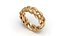 bague à chaîne cubaine