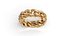 bague à chaîne cubaine