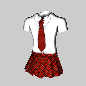 School girl uniform
